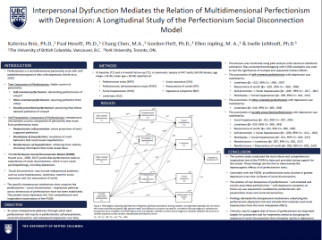 Dr. Katerina Rnic presents at the Association for Psychological Science Annual Convention!