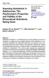 Check out Jackson Hewitt and Bita Zareian’s new paper published in the Journal of Early Adolescence!